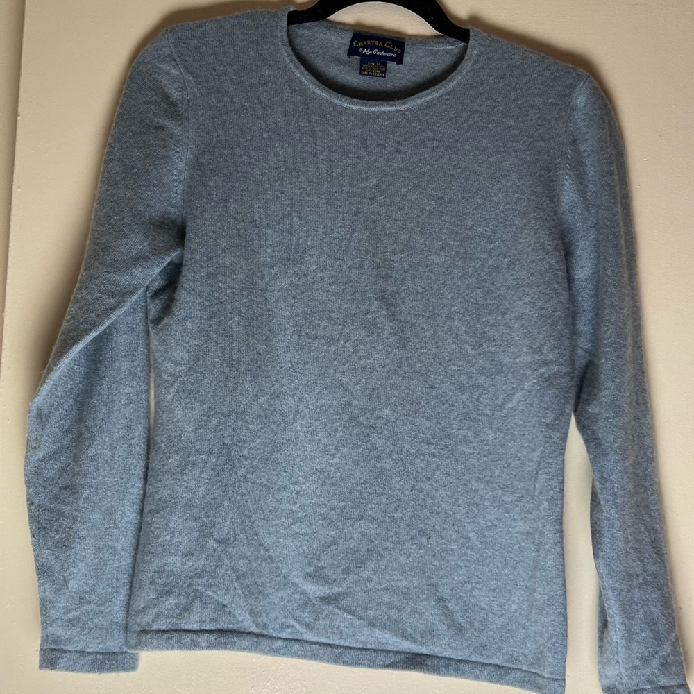 Charter Club Light Blue Women's Sweater